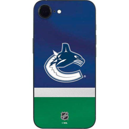 NHL Vancouver Canucks Jersey iPhone 16e Skin